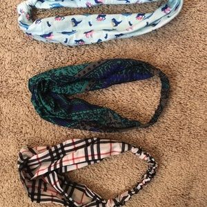 Set of headbands